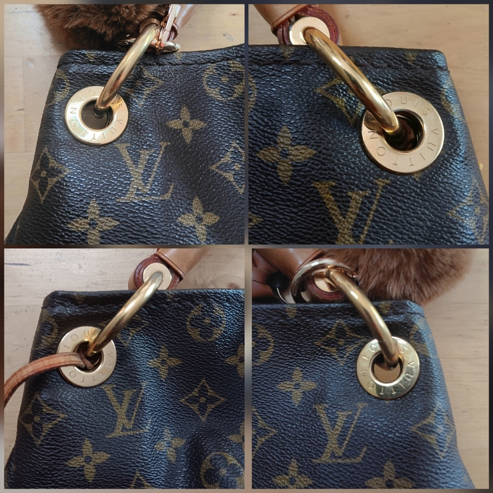🌟 Louis Vuitton Artsy MM Monogram Canvas Hobo Bag – BROWN - Picture 10 of 16